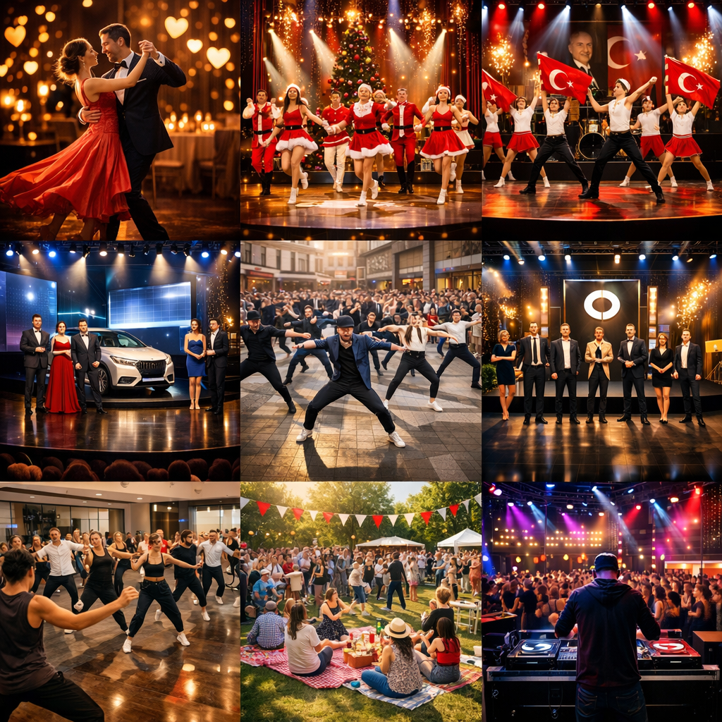 Professional Dance Crews & Performers for Film and Live Productions in Turkey