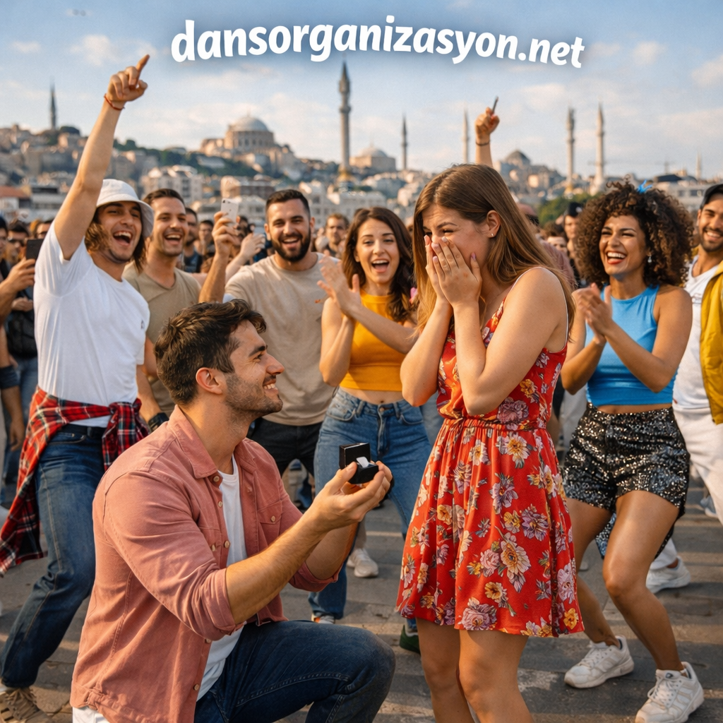 Flash Mob Marriage Proposal in Turkey – A Unique Romantic