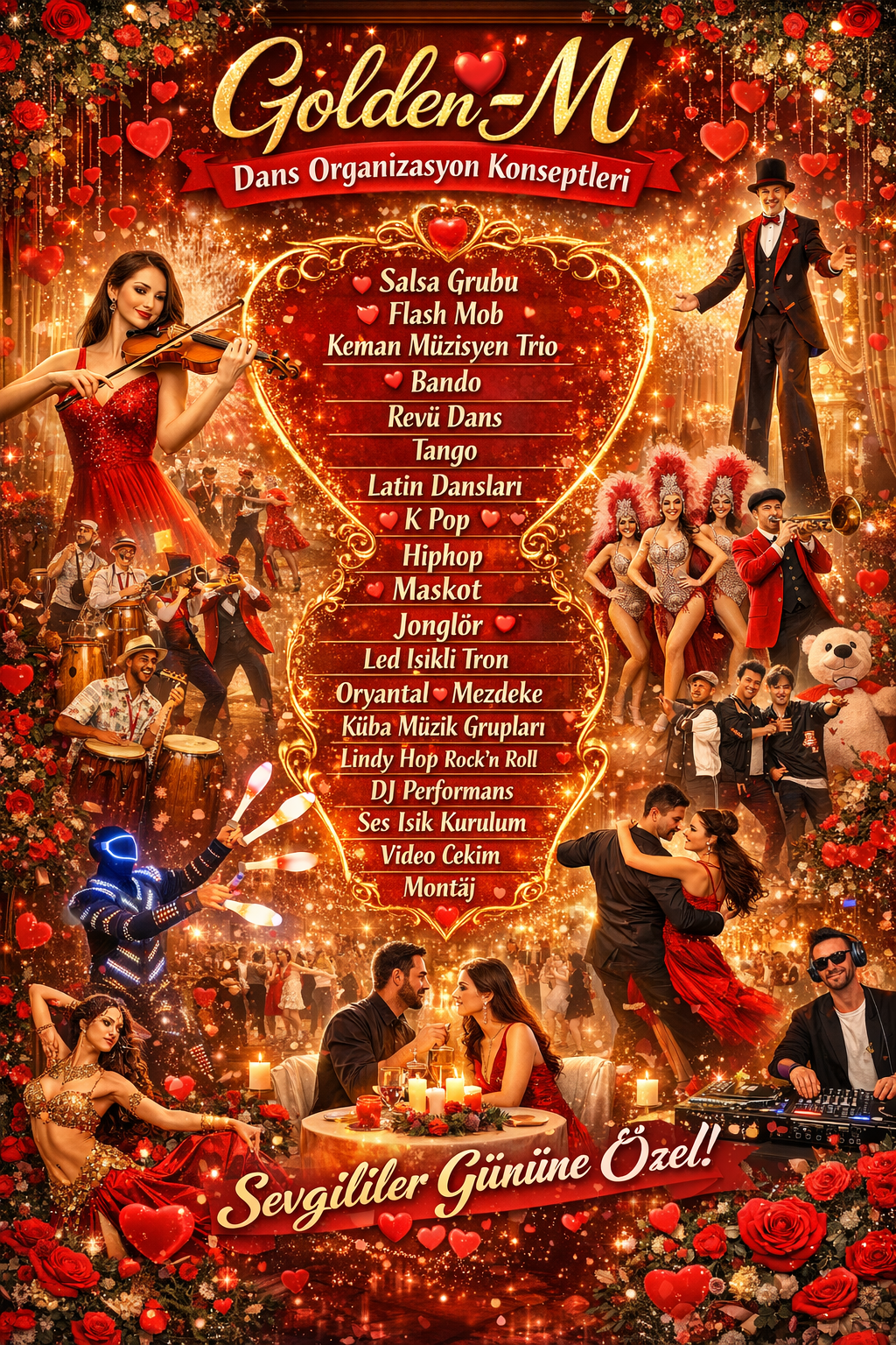 Sevgililer Günü Dans Organizasyonu