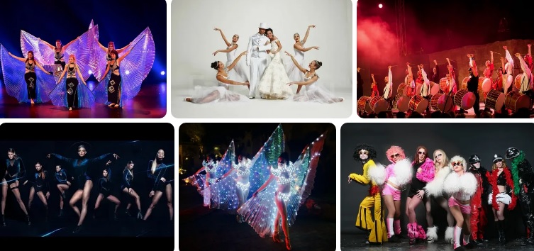 Professional stage shows