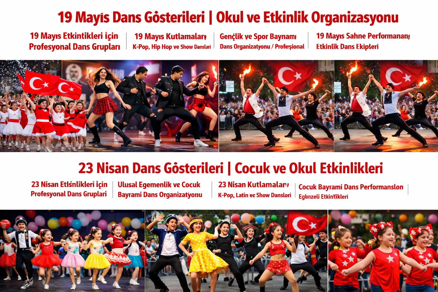 23 Nisan Dans Gösterisi | AVM ve Etkinlikler İçin