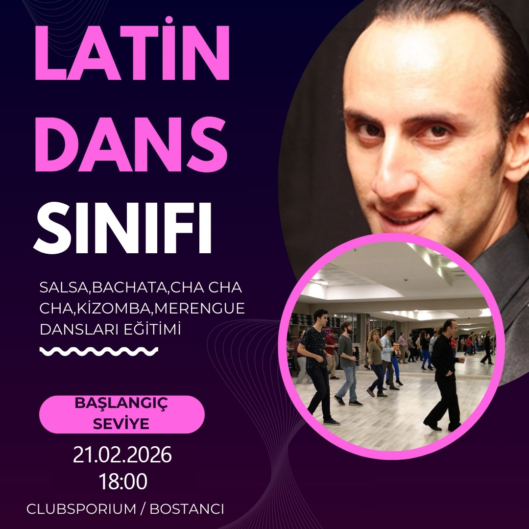 Latin dans dersleri salsa bachata merengue cha cha